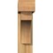 Ekena Millwork Westlake Block Rough Sawn Bracket w/ Offset Brace, Western Red Cedar, 6"W x 20"D x 20"H BKT0604X20X20WTL05RWR - alternate 2